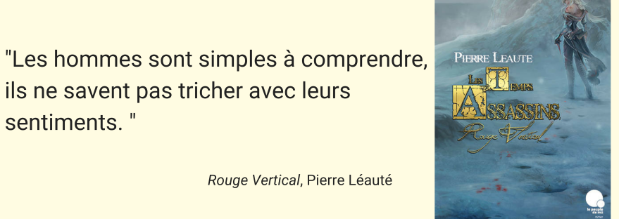 Lecture - Rouge vertical de Pierre Léauté